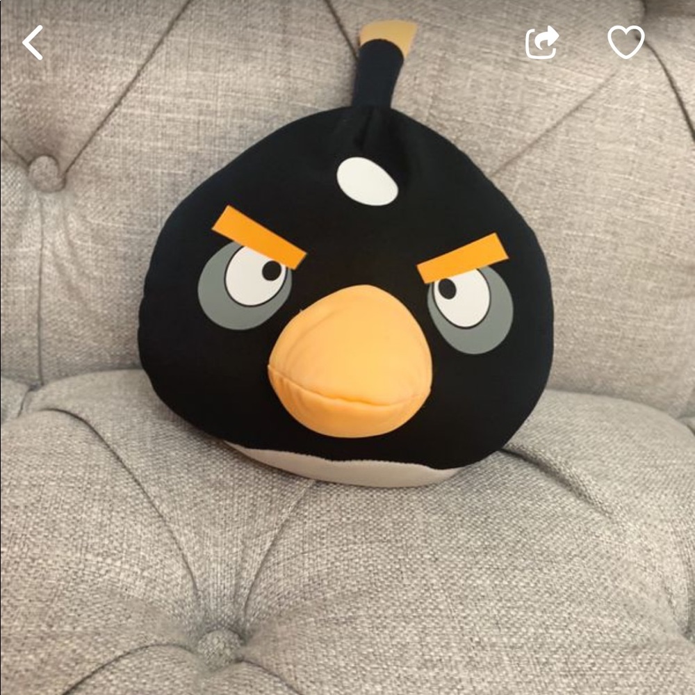 Angry birds stuffed animal toy